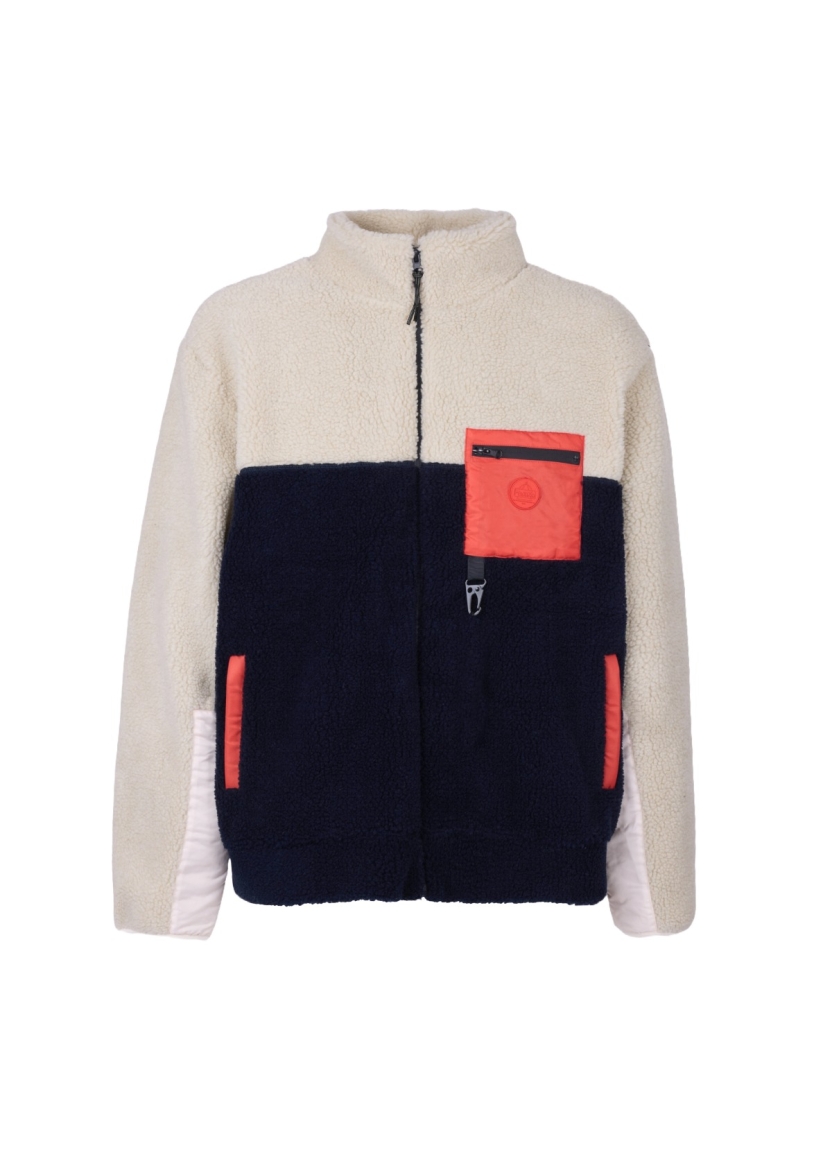 BLOCK COLOR SHERPA JACKET