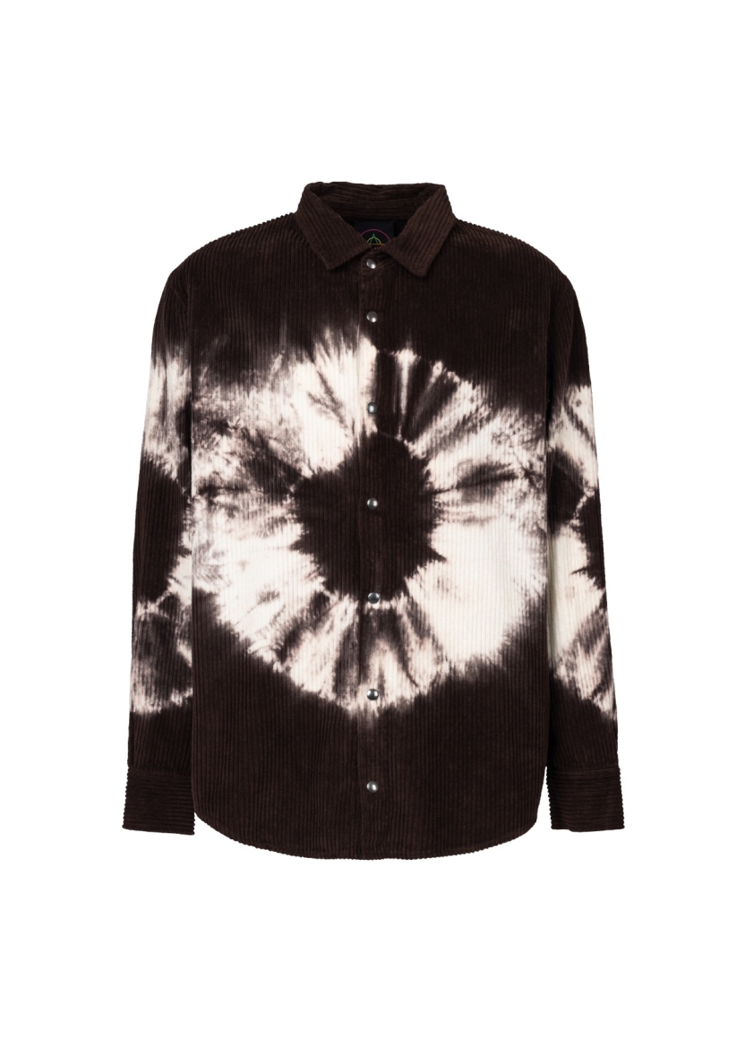 SHIBORI VELVET SHIRT
