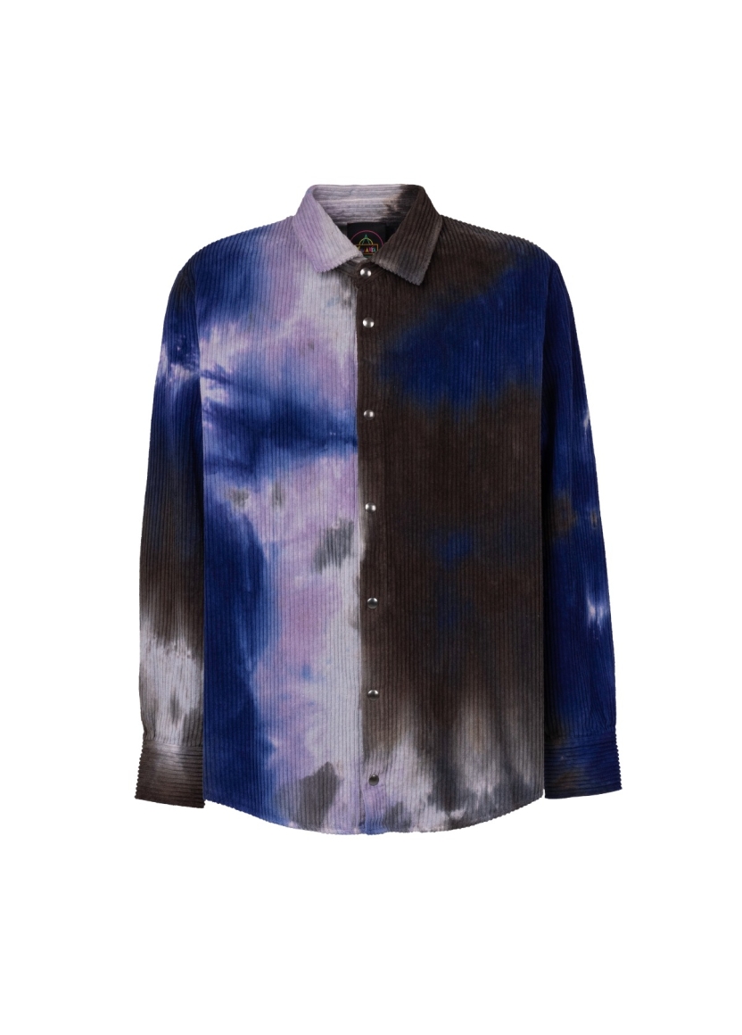 MULTICOLOR VELVET SHIRT