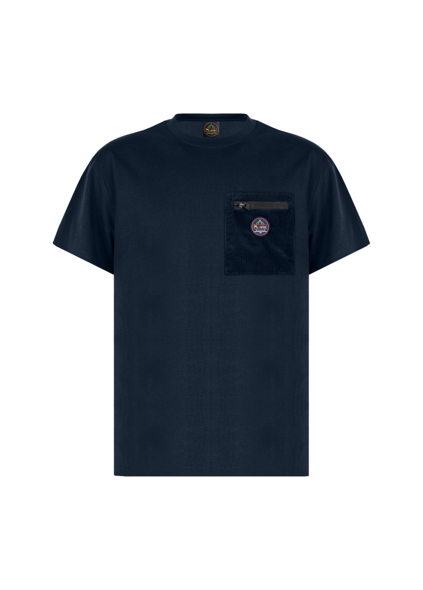 VELVET POCKET T-SHIRT — fronte