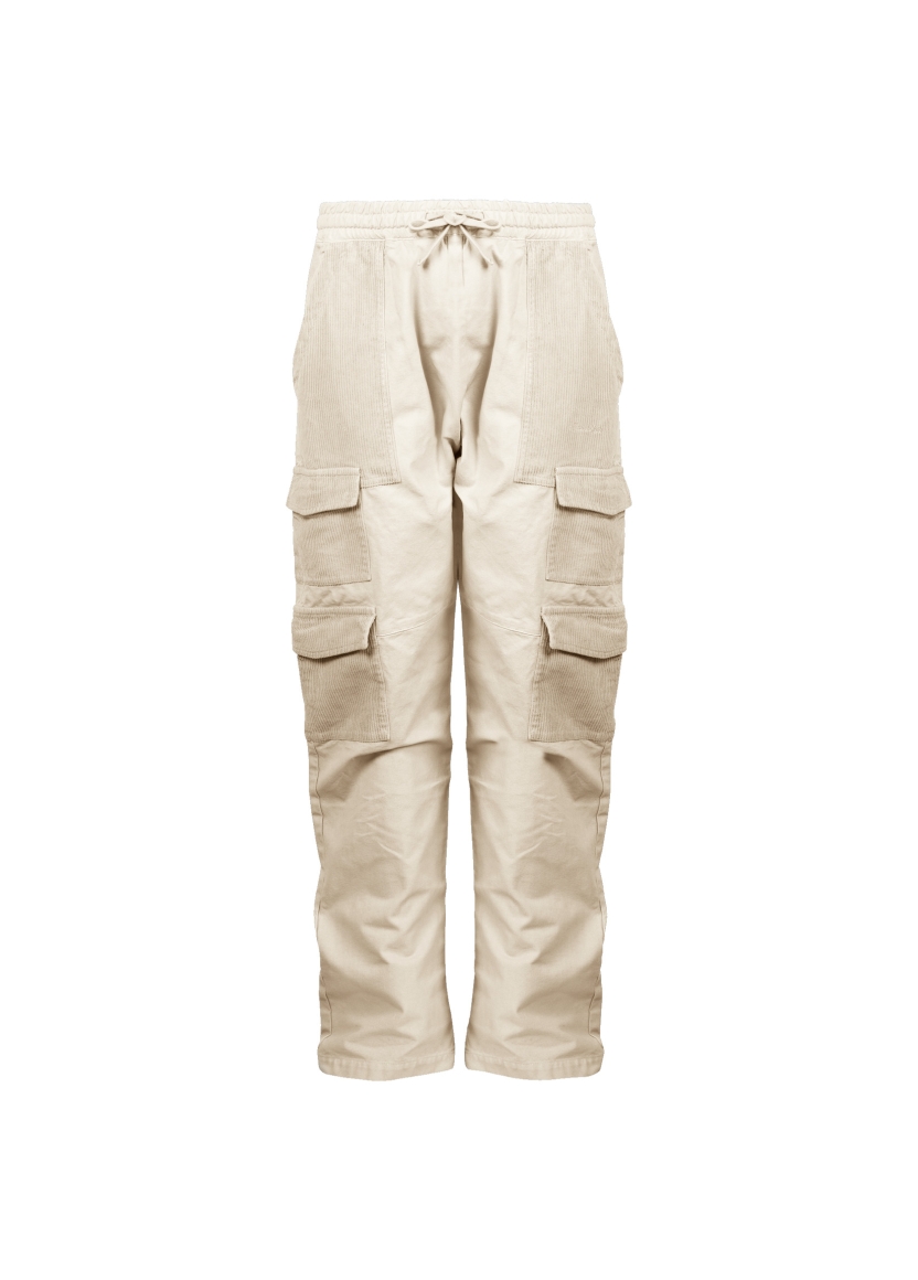 MIXED FABRICS CARGO PANT — fronte