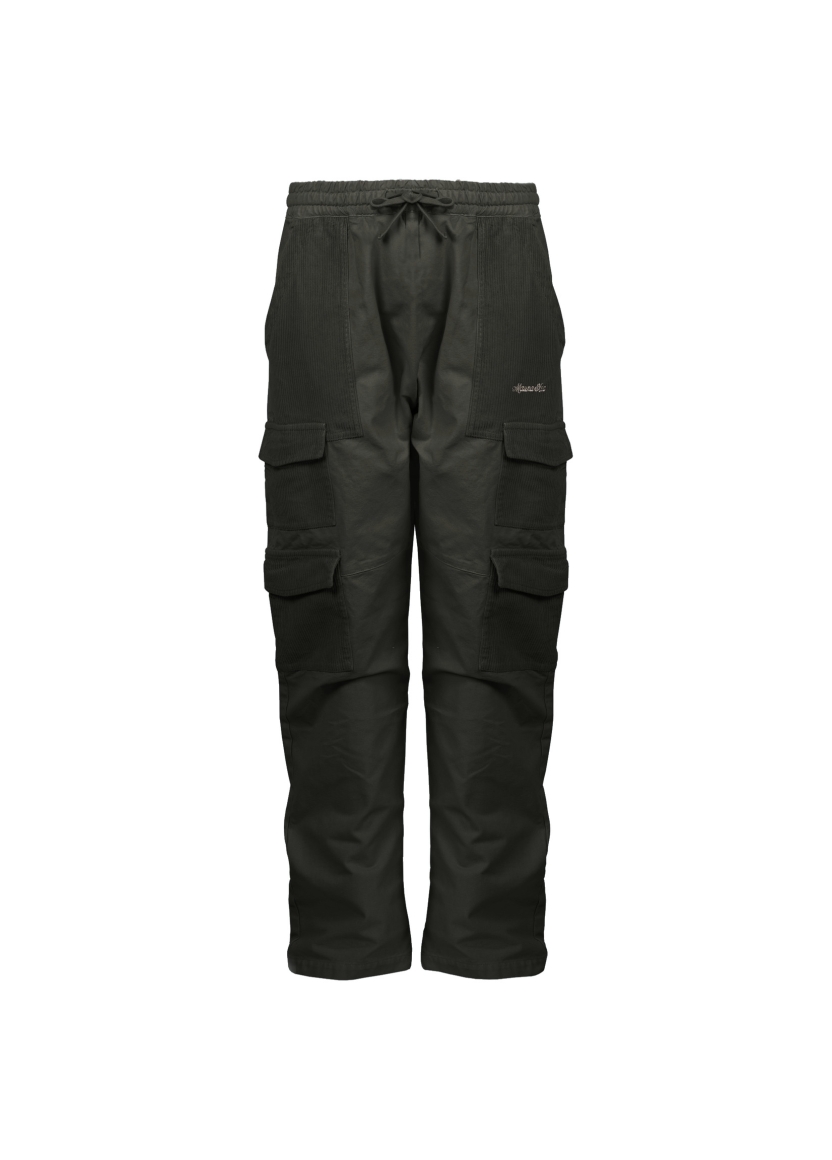 MIXED FABRICS CARGO PANT — fronte