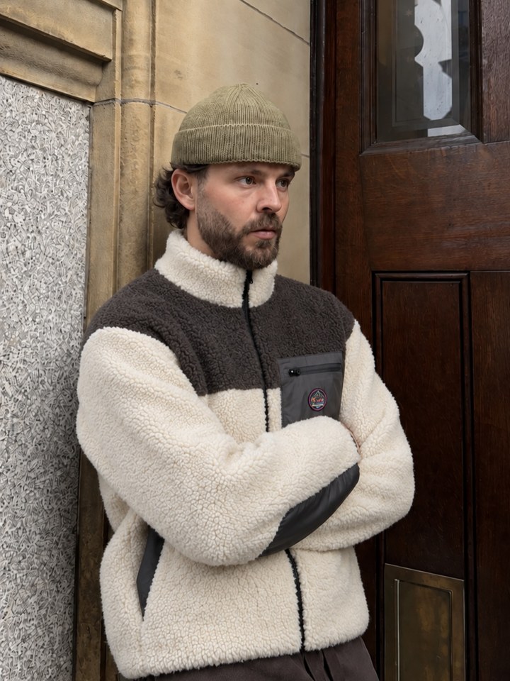 Collezione FW26 — sherpa Mauna Kea