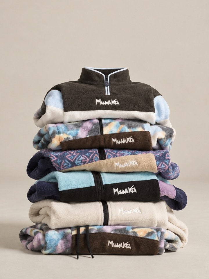 Collezione FW26 — fleece e pattern