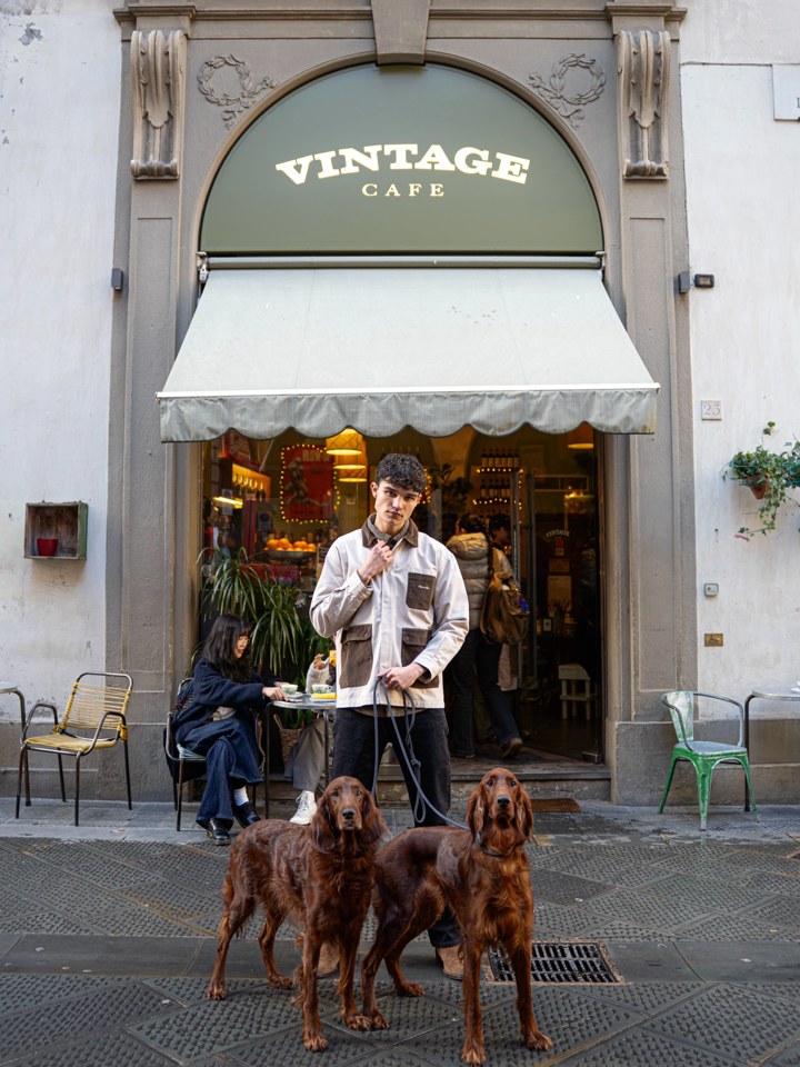 FW26 Has Landed — shooting al café